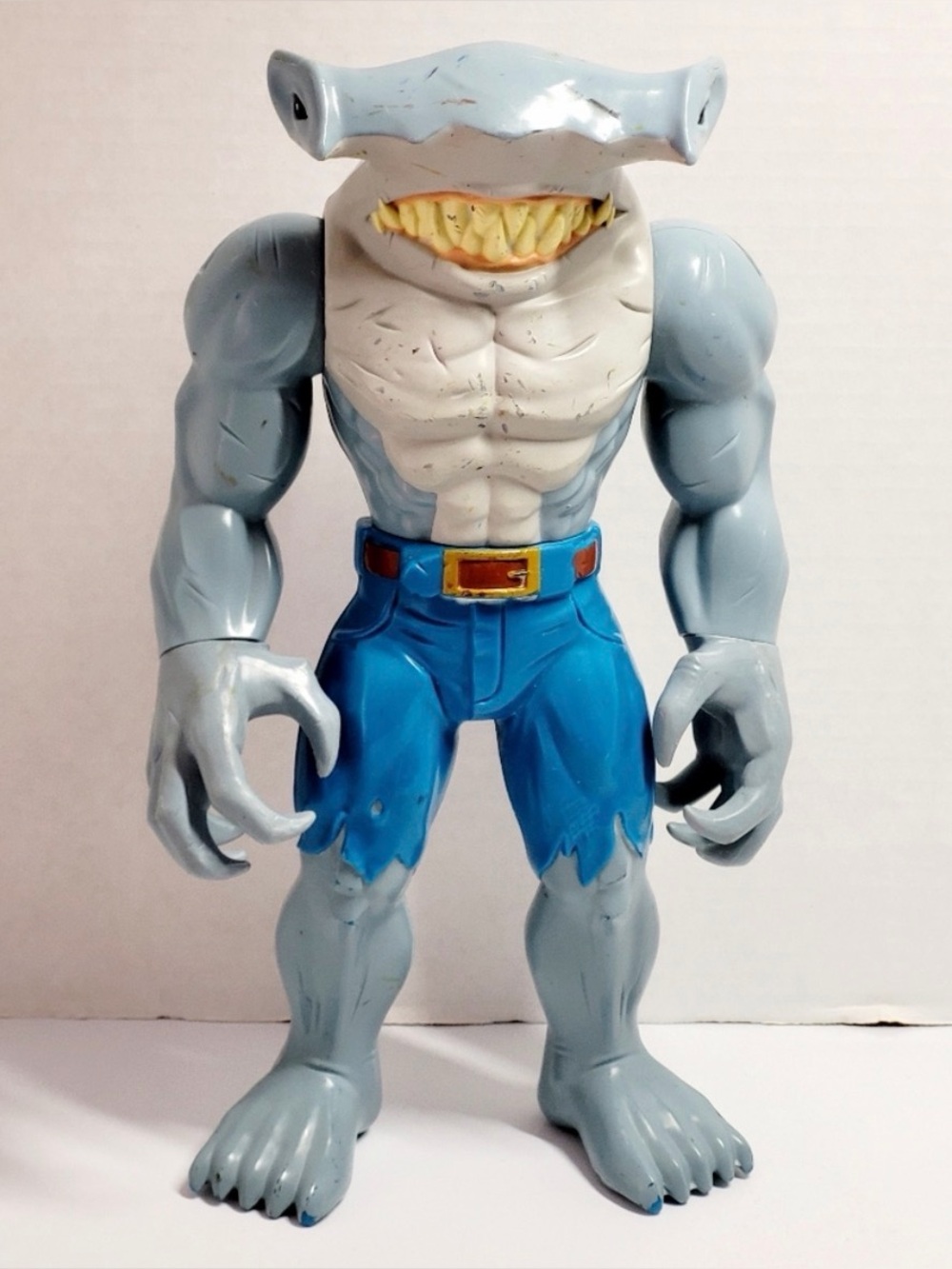 King shark dc comic
Hammerhead Shark Reptile Action Figure - Light 1993 rare